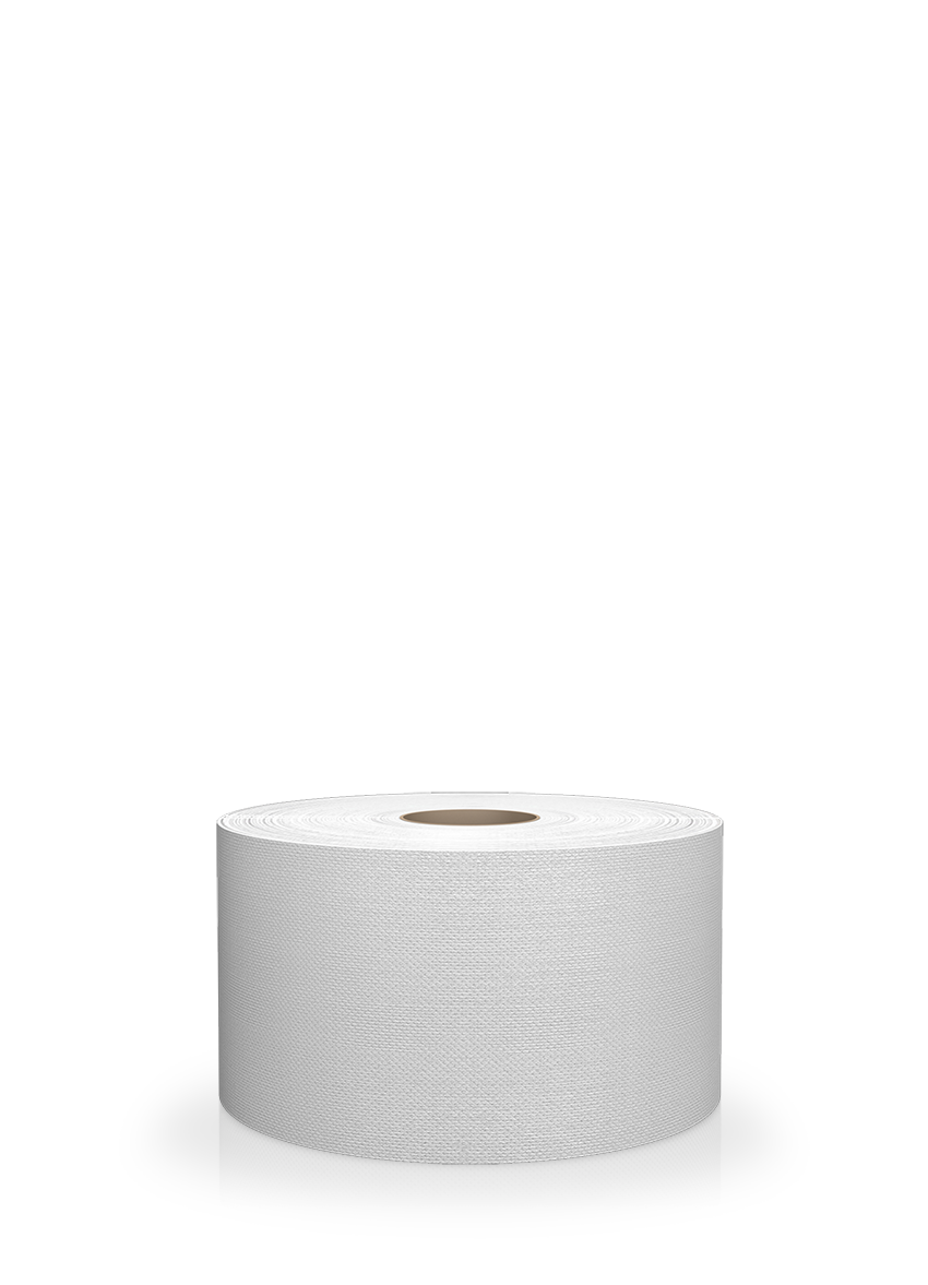 Mini standard 2 ply toilet paper roll 100% recycled material